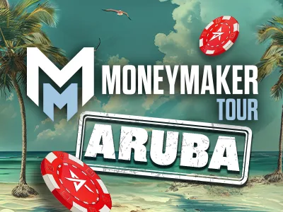Win 1 of 12 Moneymaker Tour prize packages and escape to Aruba